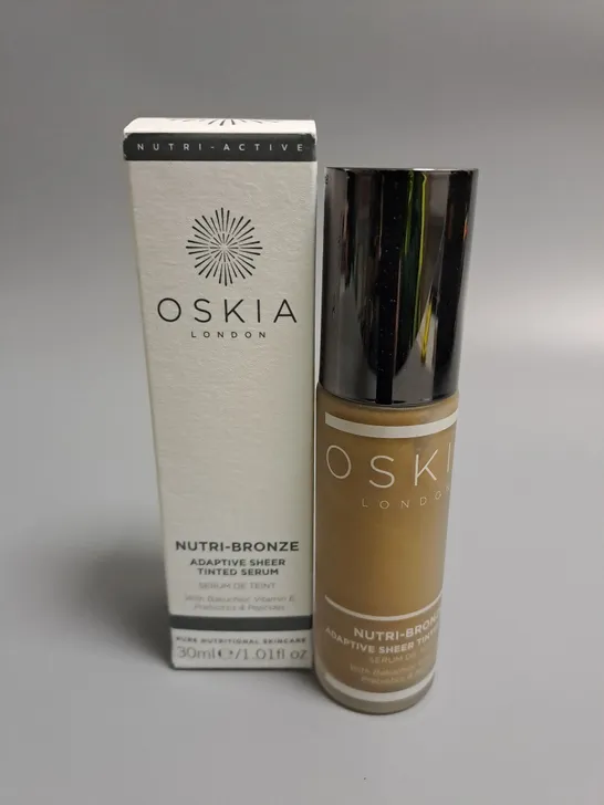 OSKIA LONDON NUTRI-BRONZE ADAPTIVE SHEER TINTED SERUM - 30ML