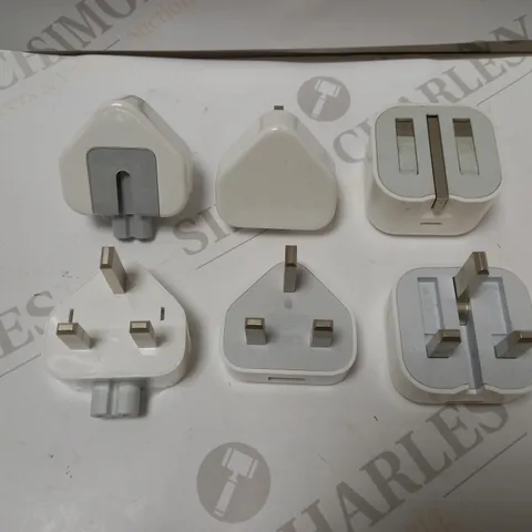 LOT OF APPROX 60 ASSORTED USB CHARGER UK WALL PLUG ADAPTERS