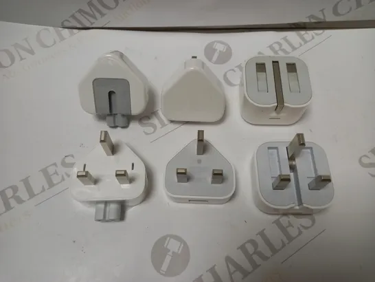 LOT OF APPROX 60 ASSORTED USB CHARGER UK WALL PLUG ADAPTERS