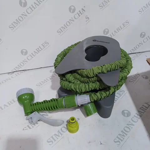 BUILDCRAFT EXPANDABLE HOSE WITH HOSE HOLDER AND NOZZLE