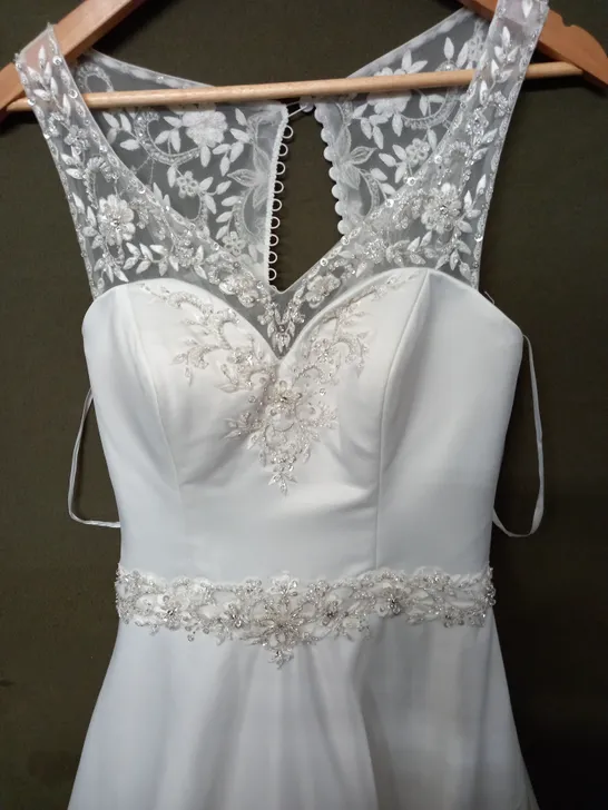 ROMANTICA EMBELLISHED WEDDING DRESS - 10