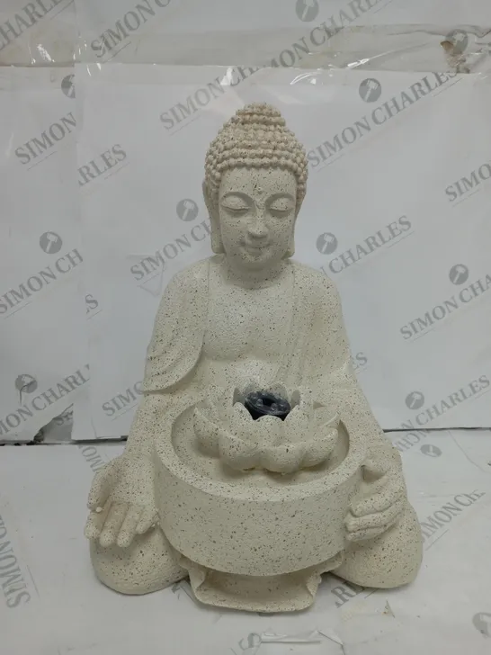 BOXED OUTDOOR BUDDHA THEMED GARDEN ORNAMENT