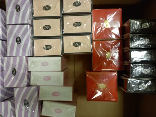 LOT OF APPROXIMATELY 30 ASSORTED DFC FRAGRANCES