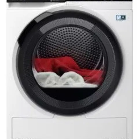 AEG PROSTEAM LFR74944UD 9 KG 1400 RPM WASHING MACHINE - WHITE & BLACK