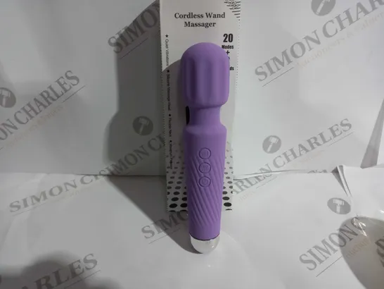 BOXED CORDLESS WAND MASSAGER