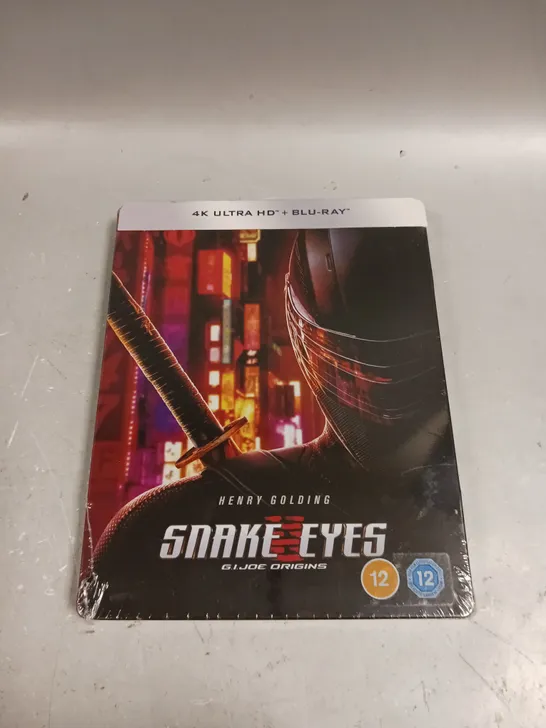 SEALED SNAKE EYES 4K BLU-RAY 