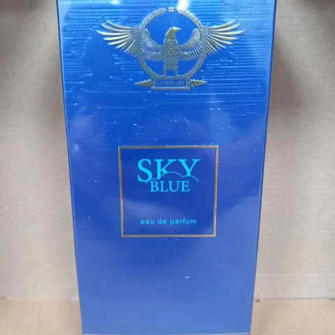BOXED AND SEALED LUMINARY SKY BLUE EAU DE PARFUM 100ML