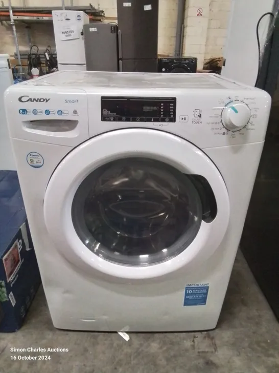 CANDY SMART PRO FREESTANDING WASHER DRYER WHITE - UNPROCESSED RAW RETURN