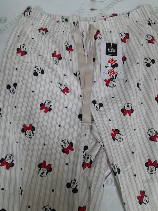 MINNIE MOUSE PJ PANTS - SIZE LARGE