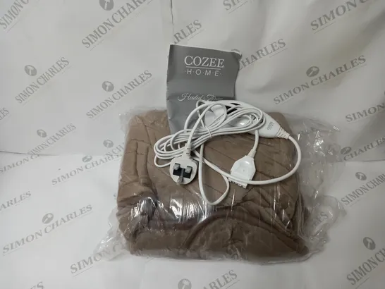 BOXED COZEE HOME HEATED BLANKET THROW