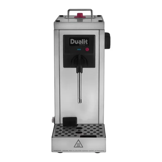 BOXED DUALIT STAINLESS STEEL AUTOMATIC MILK FROTHER 