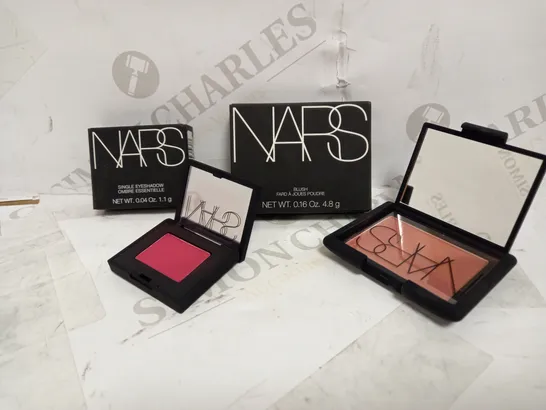 LOT OF 2 NARS PRODUCTS TO INCLUDE BLUSH - TAOS 4022 & SINGLE EYESHADOW - FATALE 5353