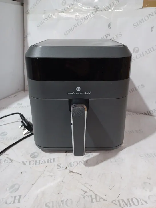 COOKS ESSENTIALS AIR FRYER GREY