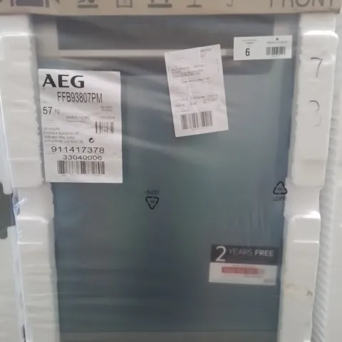 AEG 9000 COMFORT LIFT 60cm FREESTANDING 14 PLACE DISHWASHER Model FFB93807PM