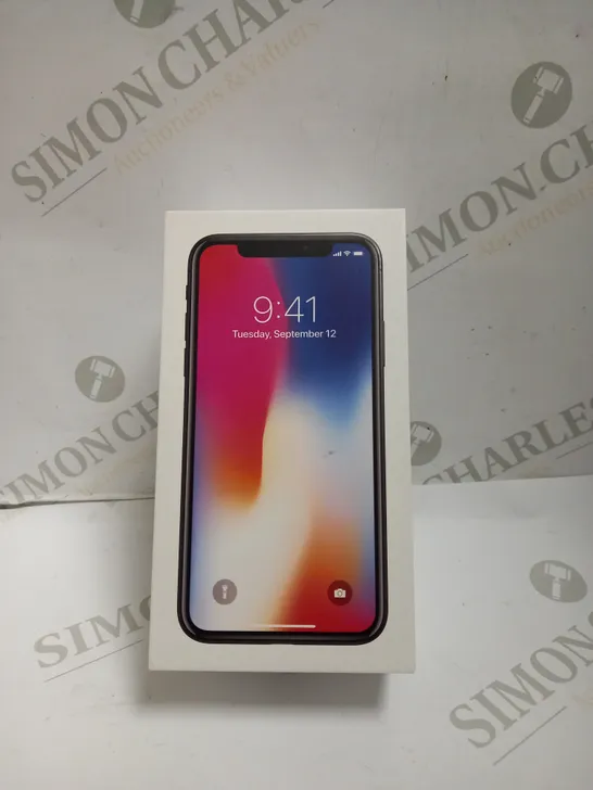 BOX APPLE IPHONE X 64GB IN WHITE