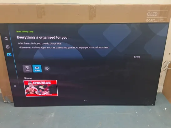 BOXED SAMSUNG OLED 77" S95C CLASS TV - QE77595C