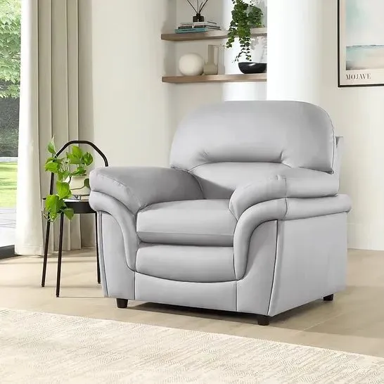 BOXED DESIGNER ANDERSON IVORY ARMCHAIR