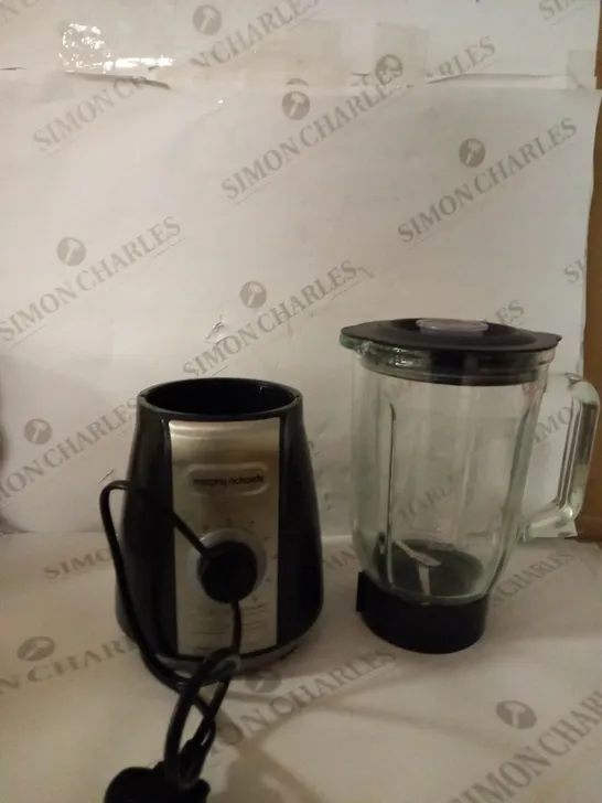 MORPHY RICHARDS TOTAL CONTROL GLASS TABLE BLENDER