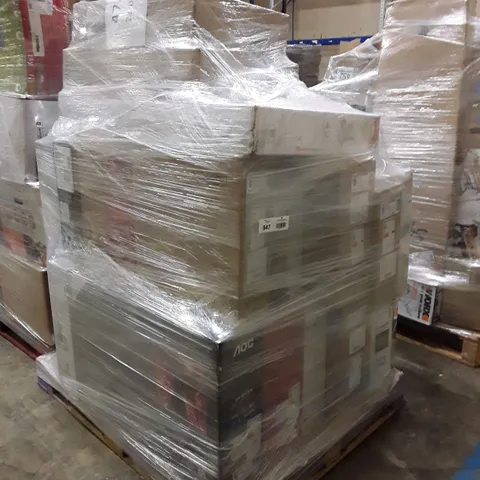 PALLET OF APPROXIMATELY 21 ASSORTED UNPROCESSED RAW RETURNS TO INCLUDE;