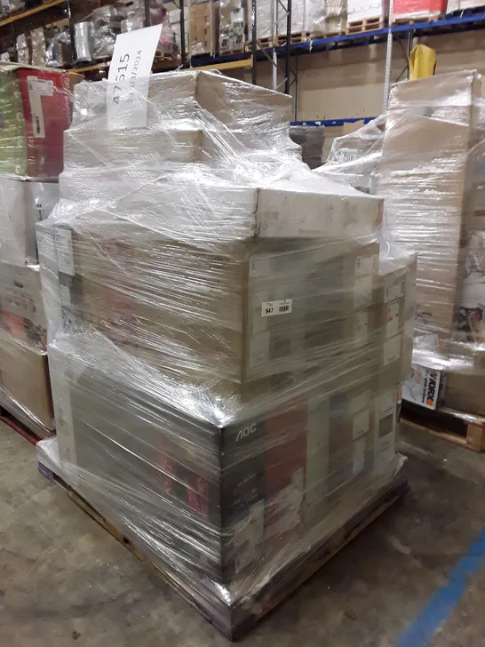 PALLET OF APPROXIMATELY 21 ASSORTED UNPROCESSED RAW RETURNS TO INCLUDE;