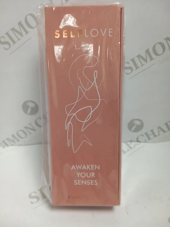 BOXED SELF LOVE BY ANN SUMMERS AWAKEN YOUR SENSES REMOTE EGG