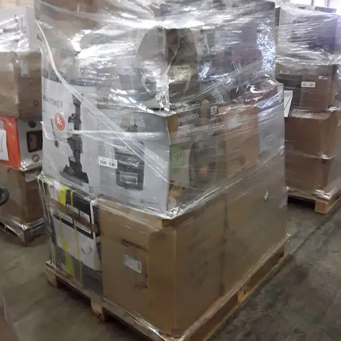 PALLET OF APPROXIMATELY 22 UNPROCESSED RAW RETURN HOUSEHOLD AND ELECTRICAL GOODS TO INCLUDE;