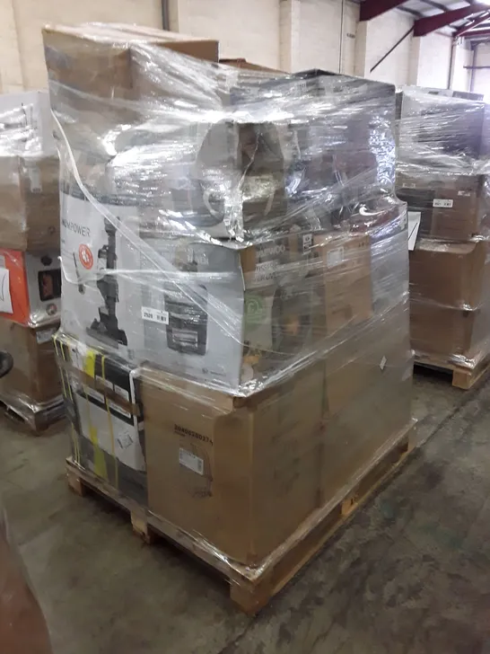 PALLET OF APPROXIMATELY 22 UNPROCESSED RAW RETURN HOUSEHOLD AND ELECTRICAL GOODS TO INCLUDE;