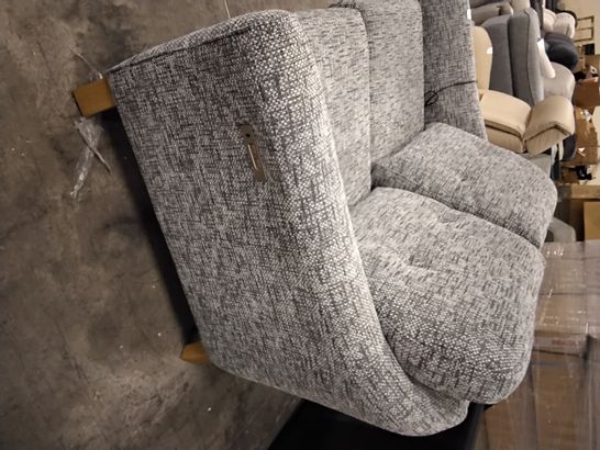 QUALITY G PLAN HATTON FORMAL 2 SEATER ELECTRIC RECLINING SOFA IN REMCO SLATE LEATHER 
