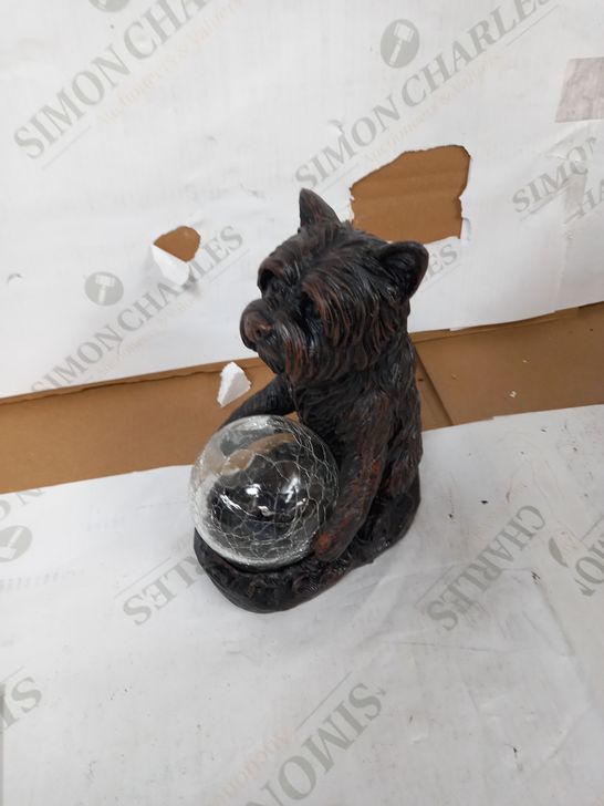 MYSTIC DOG SOLAR FIGURINE RRP £16.99