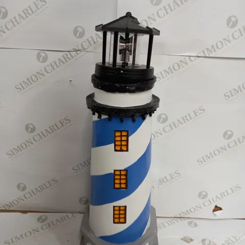 GARDEN REFLECTIONS SOLAR LED LIGHTHOUSE