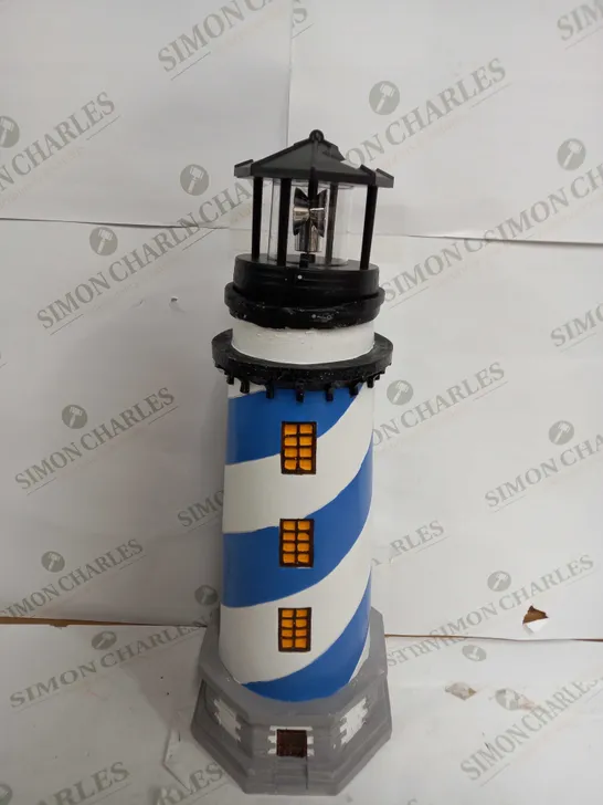 GARDEN REFLECTIONS SOLAR LED LIGHTHOUSE