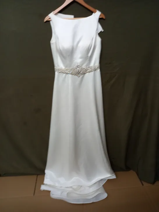 EMMA BRIDALS EMBELLISHED DRESS  - SIZE 10