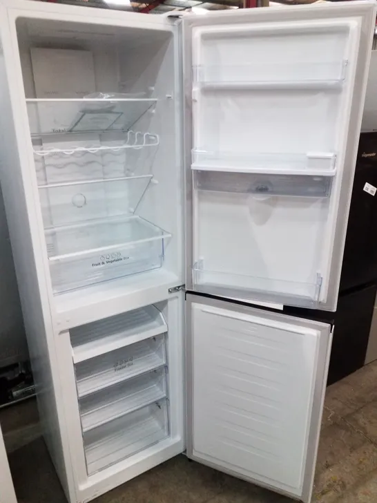 HISENSE FREESTANDING 5050 FRIDGE FREEZER WHITE - UNPROCESSED RAW RETURN