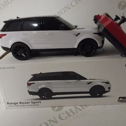 1:24 SCALE 2014 RANGE ROVER SPORT WHITE REMOTE CONTROL CAR 