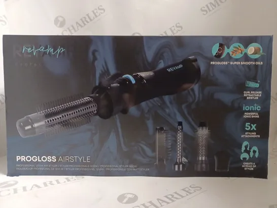 BOXED REVAMP PROGLOSS AIRSTYLE PROFESSIONAL 1200W AIR STYLER DR-1200-GB