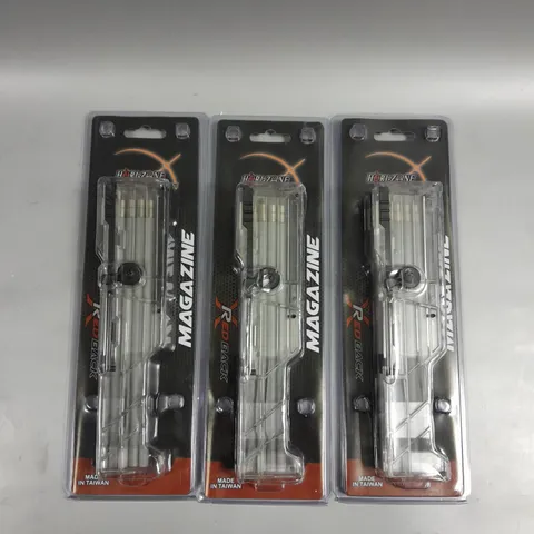 3 X MAGAZINE REDBACK XR BOLTS - COLLECTION ONLY 