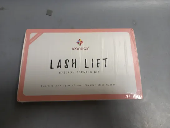 BOXED AND SEALED ICONSIGN LASH LIFT EYELASH PERMING KIT 