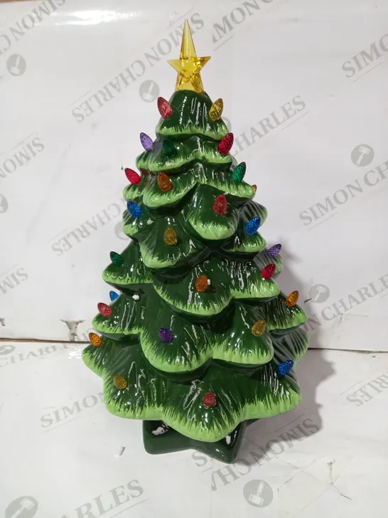 MR CHRISTMAS ILLUMINATED CERAMIC NOSTALGIC TREE