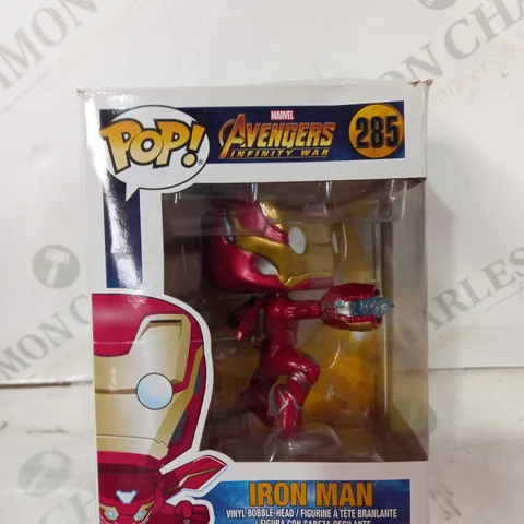 FUNKO POP MARVEL AVENGERS INFINITY WAR 285 - IRON MAN VINYL BOBBLE HEAD