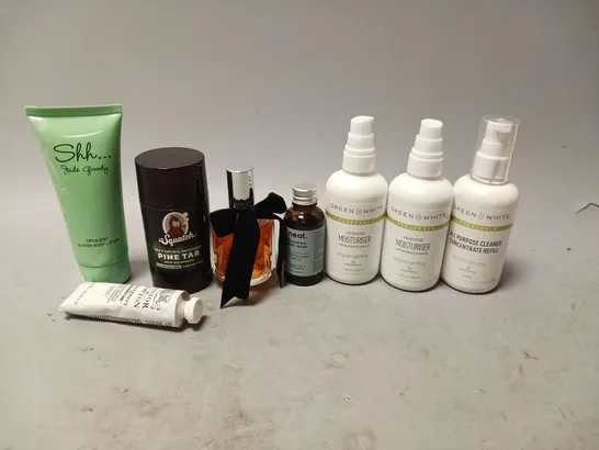 LOT OF 8 PERSONAL AND HOUSEHOLD CARE ITEMS TO INCLUDE JADE GOODY PERFUM