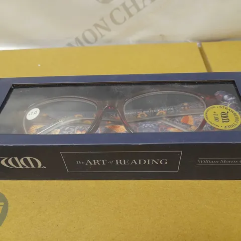 WILLIAM MORRIS ART OF READING GLASSES 