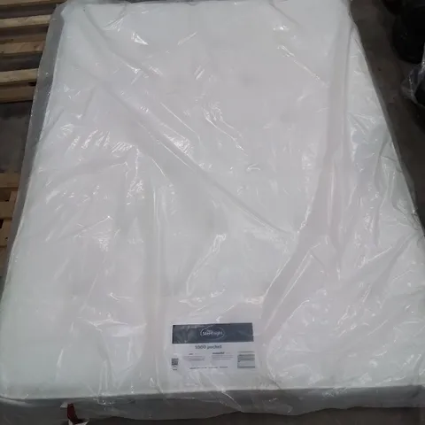 BAGGED DESIGNER KING SIZE 150CM SILENTNIGHT MIA 1000 POCKET ORTHO FIRM MATTRESS