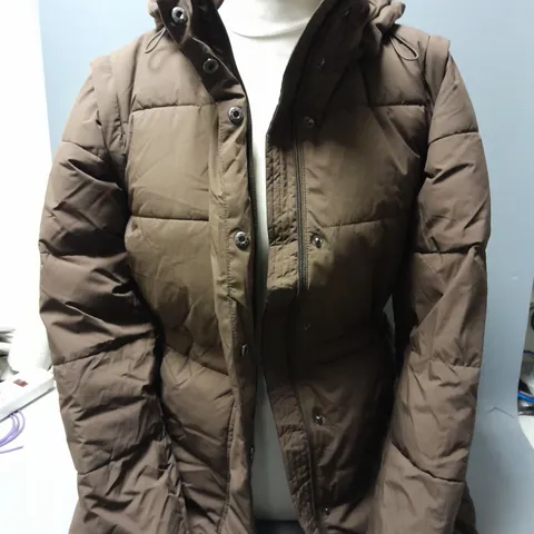 CENTIGRADE PADDED JACKET IN BROWN SIZE XS