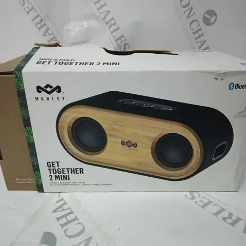 BOXED MARLEY GET TOGETHER 2 MINI BLUETOOTH SPEAKER