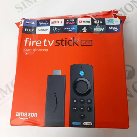 BOXED AMAZON FIRE TV STICK LITE