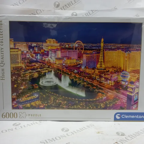 CLEMENTONI LAS VEGAS HIGH QUALITY JIGSAW PUZZLE