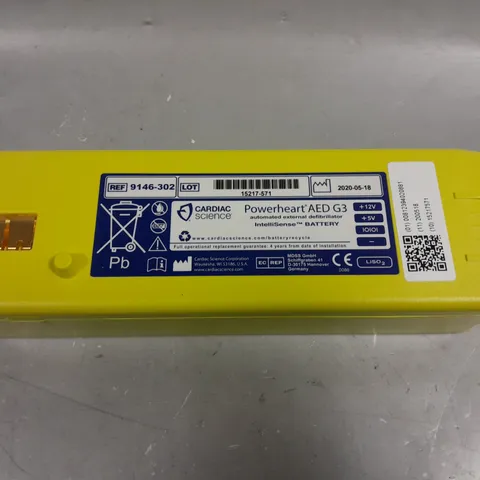 CARDIAC SCIENCE POWERHEART AED G3 BATTERY