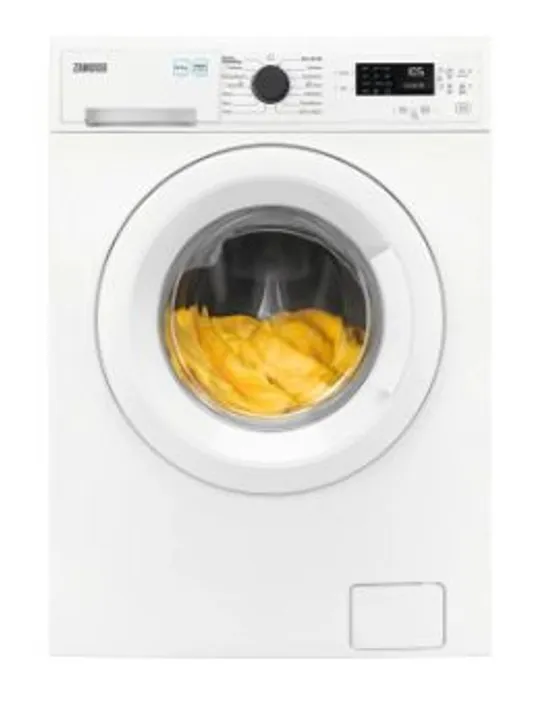 ZANUSSI ZWD86NB4PW 8KG / 4KG WASHER DRYER WITH 1600 RPM - WHITE - E RATED [WASH&DRY], D RATED [WASH ONLY]