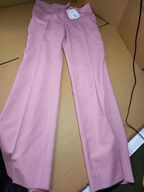 STYLE OF COS PINK SUIT TROUSERS - SIZE 12