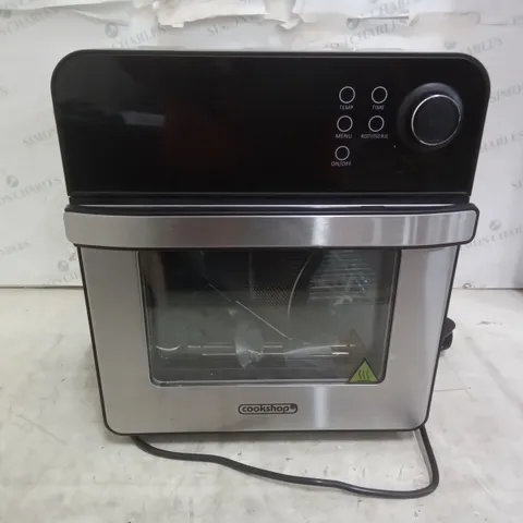 Boxed COOKSHOP AIR FRYER OVEN 14.5L WITH ACCESSORIES